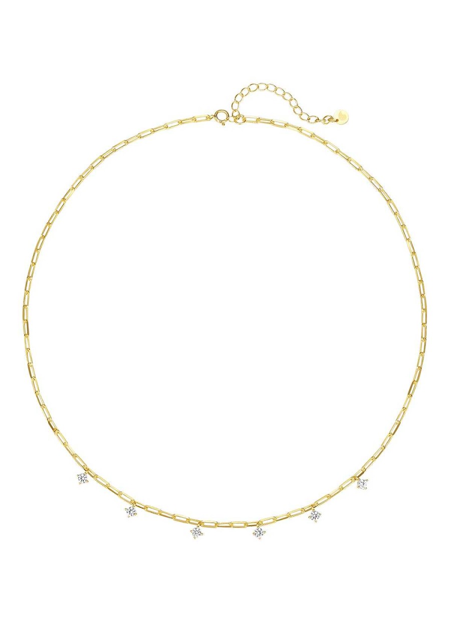 Ketten Hey Happiness | Sternenlicht Kette Ver Eter Sterlingsilber Gold