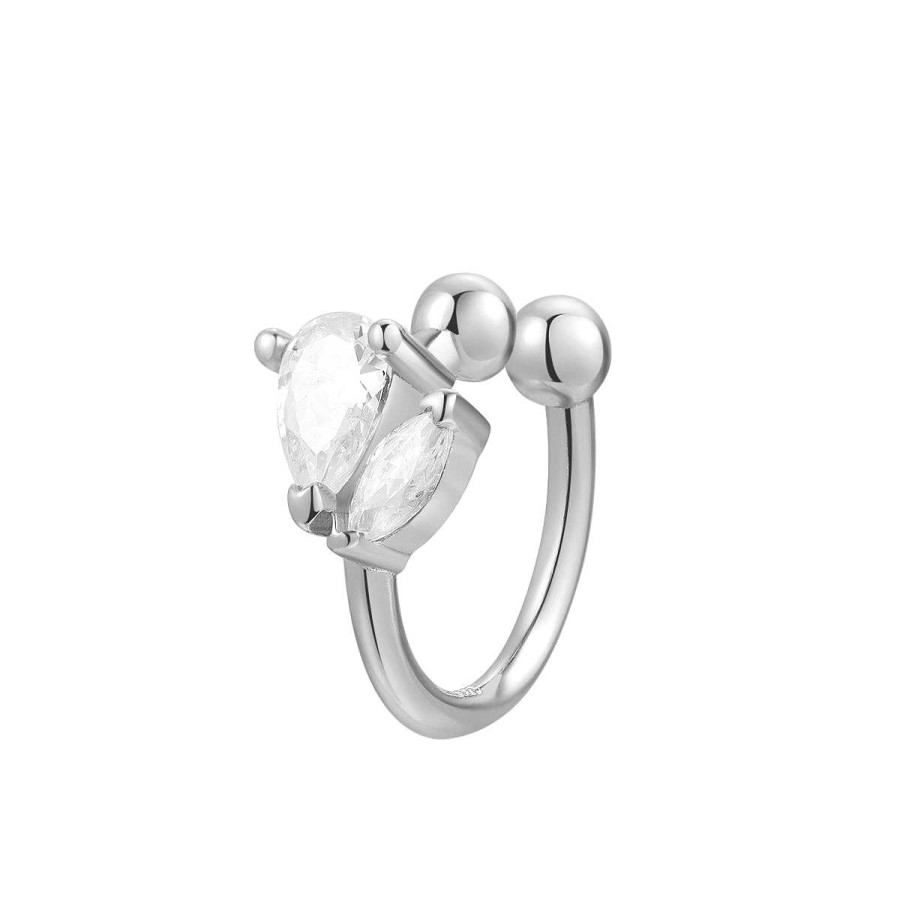 Ohrringe Hey Happiness | Feuerfunke Ear Cuff Sterlingsilber Silver