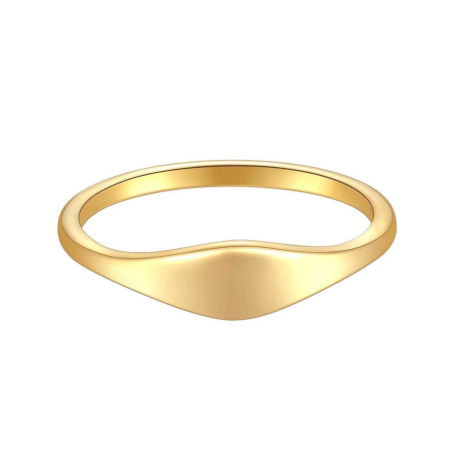 Ringe Hey Happiness | Sch Ner Ring Farbe Gold