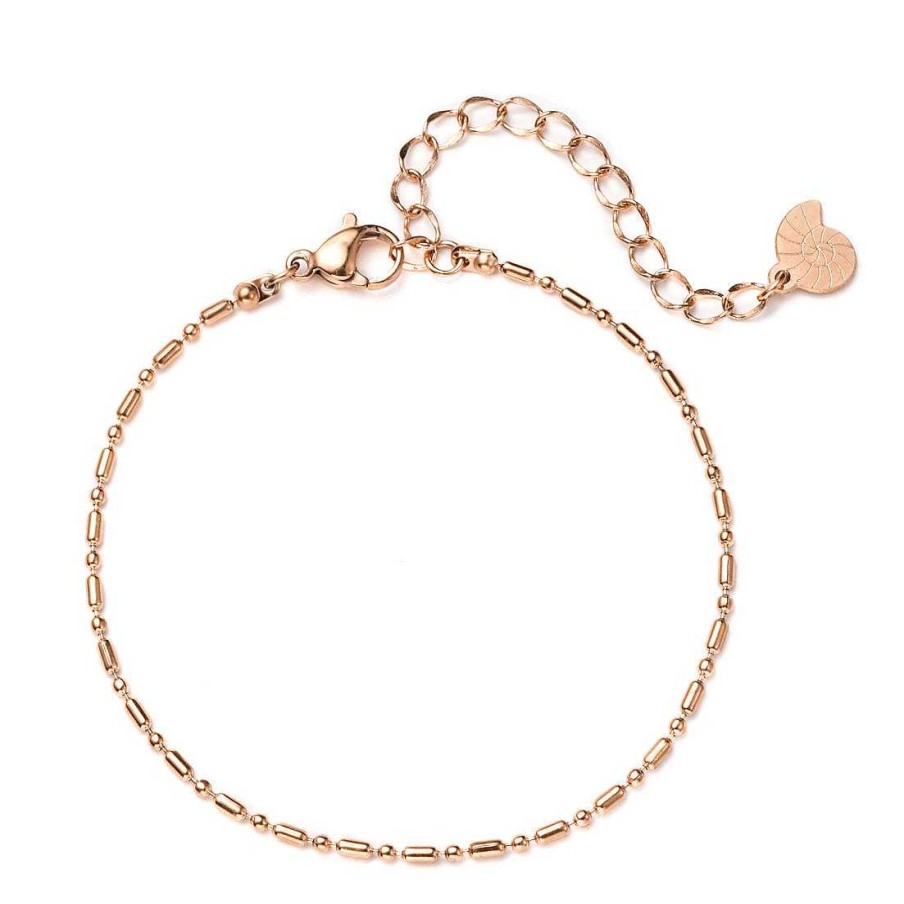 Armb Nder Hey Happiness | Stab Und Kugel Armband In Rosegold Rose Gold