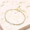 Armb Nder Hey Happiness | Armband Mit Perle Sterlingsilber In Farbe Gold