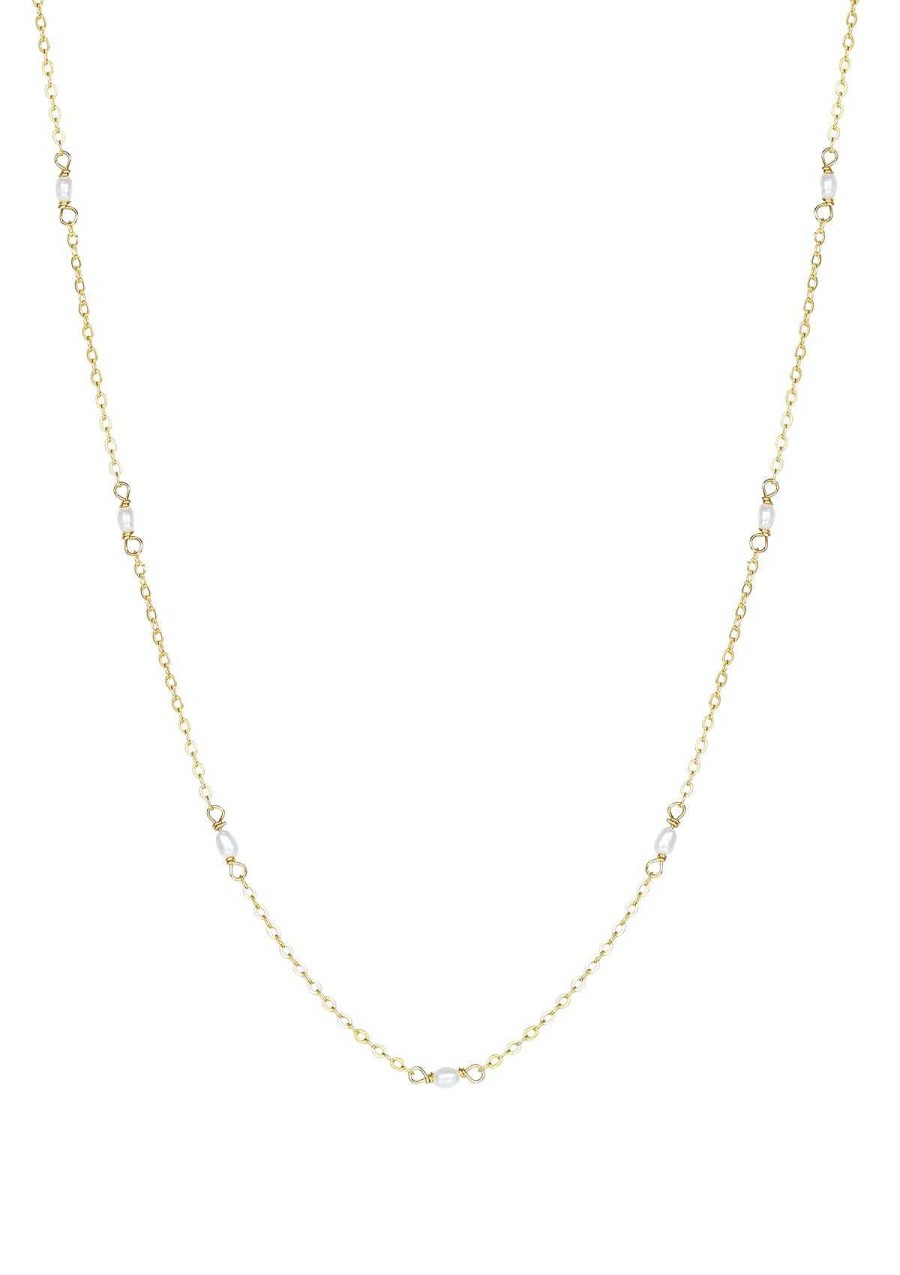 Layering Schmuck Hey Happiness | Naturliebhaber Ketten Set Sterlingsilber In Gold