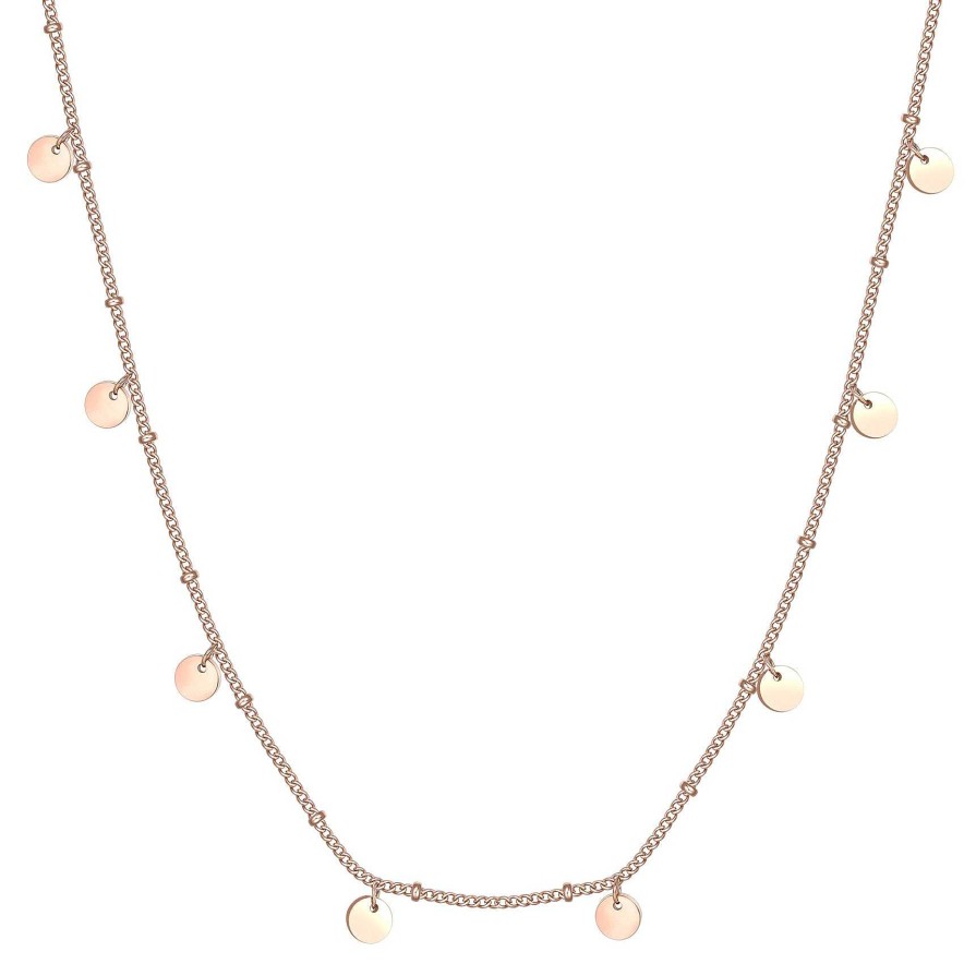 Ketten Hey Happiness | Kreis Kette Rosegold Rose Gold