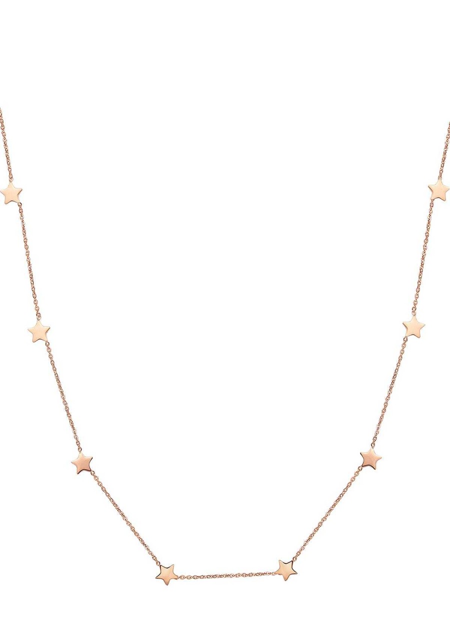 Layering Schmuck Hey Happiness | Layering Ketten Sterne Und Mond In Rosegold Rose Gold