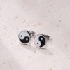 Ohrringe Hey Happiness | Yin Yang Ohrstecker In Silber Silver