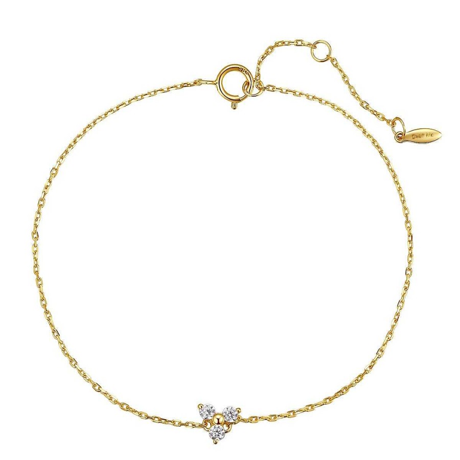 Armb Nder Hey Happiness | Trinit T Armband Aus 14K Gold