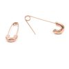 Ohrringe Hey Happiness | Sicherheitsnadel Ohrringe Rosegold Rose Gold