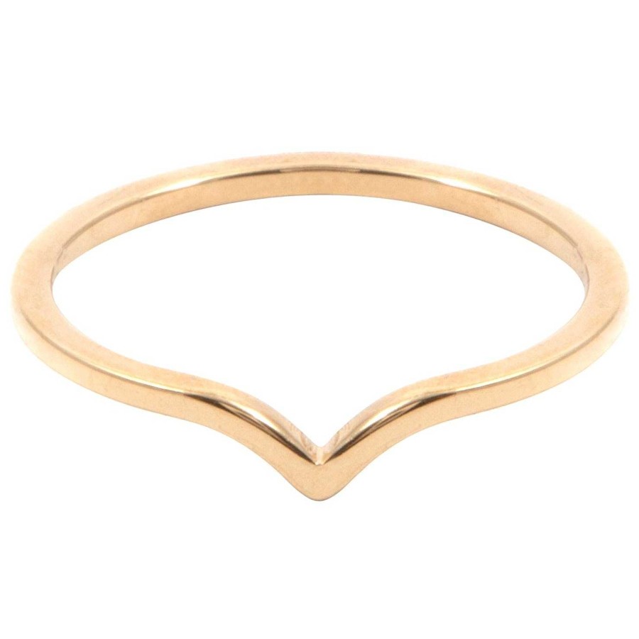 Ringe Hey Happiness | Ring Mit Bogen In Farbe Gold