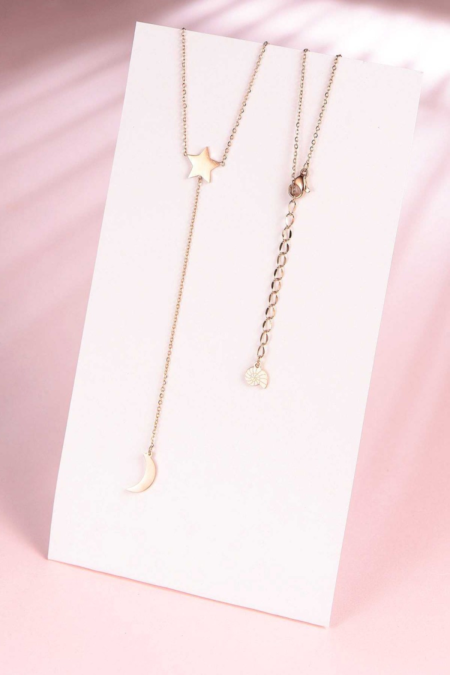 Layering Schmuck Hey Happiness | Celestial Ketten Set In Rosegold Rose Gold