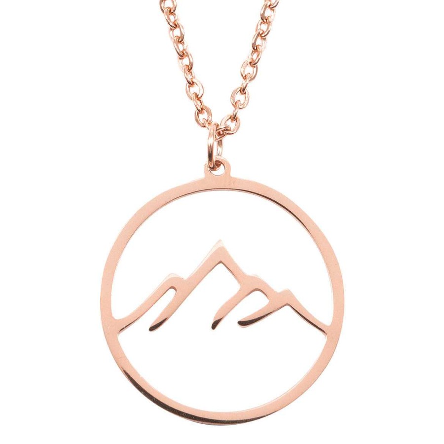 Ketten Hey Happiness | Berg Kette In Rosegold Rose Gold