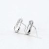 Ohrringe Hey Happiness | Sicherheitsnadel Ohrstecker Sterlingsilber Silver