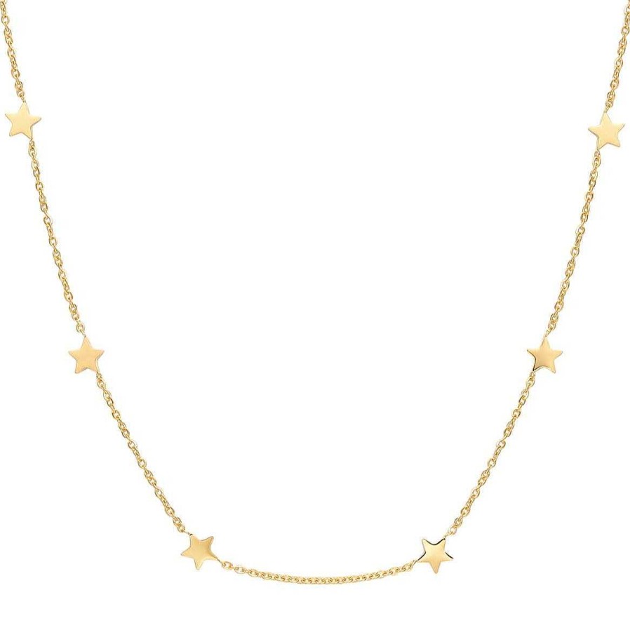 Layering Schmuck Hey Happiness | Layering Ketten Sterne Und Mond In Gold