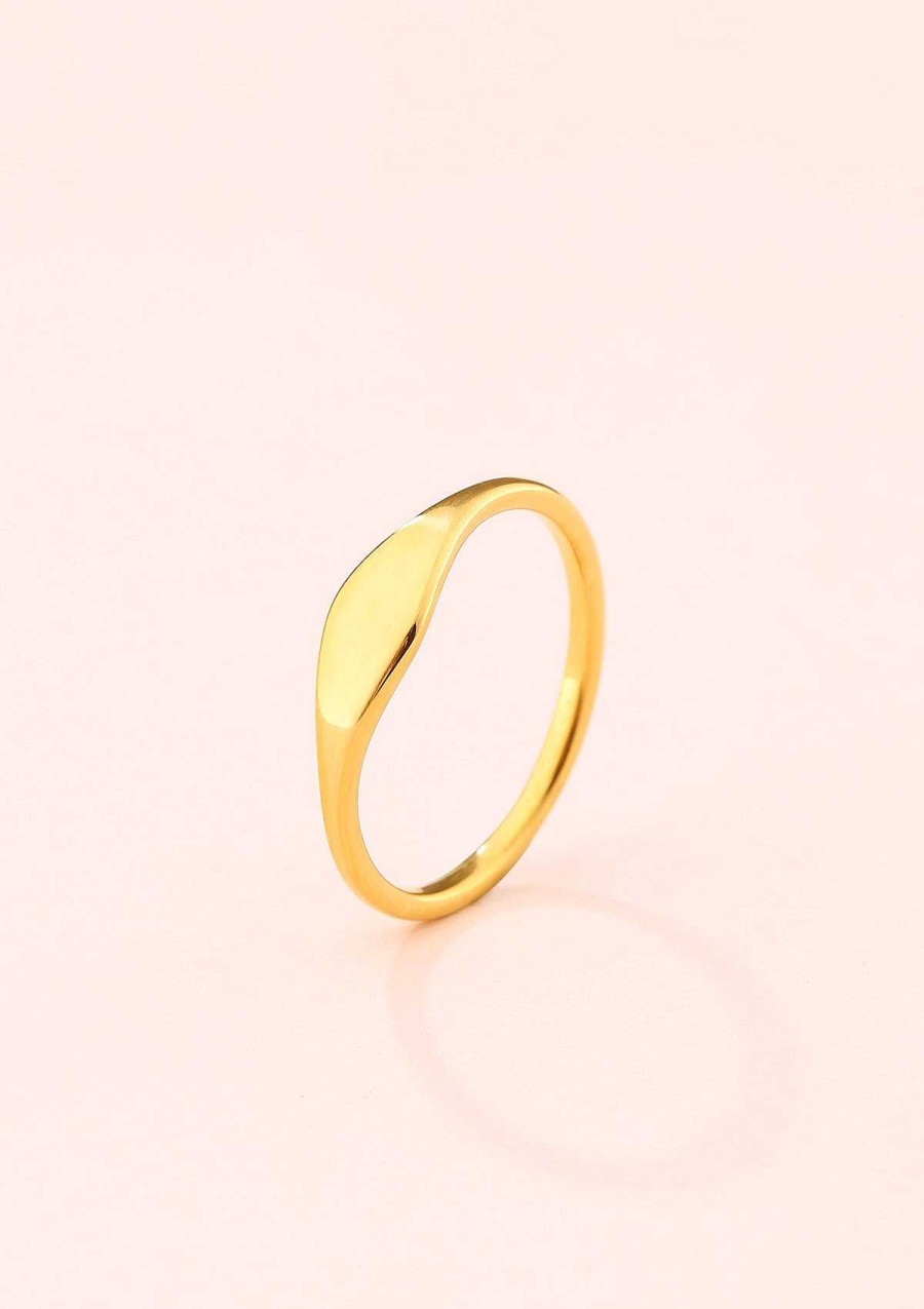 Ringe Hey Happiness | Sch Ner Ring Farbe Gold