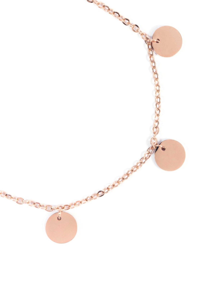 Armb Nder Hey Happiness | Armband Mit Mehreren Pl Ttchen In Rosegold Rose Gold