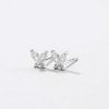 Ohrringe Hey Happiness | Schmetterling Ohrstecker Mit Schmucksteinen Sterlingsilber Silver