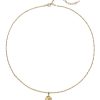 Ketten Hey Happiness | Oval G Nsebl Mchen Kette Sterlingsilber In Gold