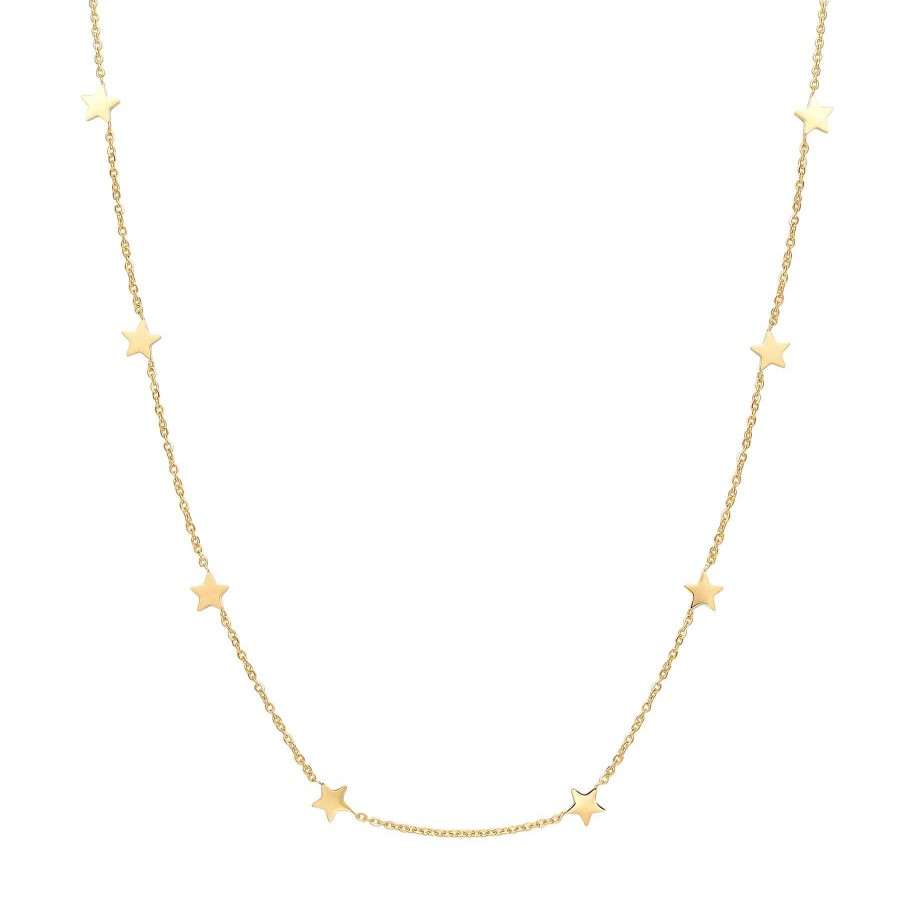 Ketten Hey Happiness | Zarte Stern Kette In Farbe Gold