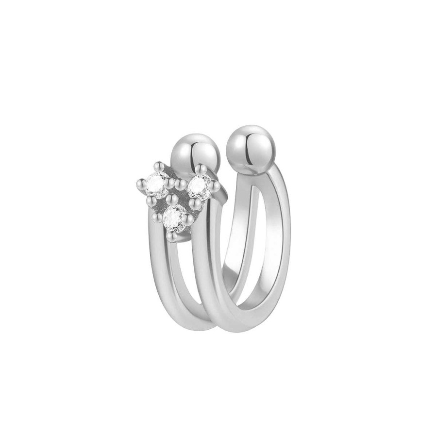 Ohrringe Hey Happiness | Drei Sterne Ear Cuff Sterlingsilber Silver