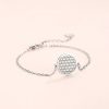 Armb Nder Hey Happiness | Armband Blume Des Lebens Silber Silver