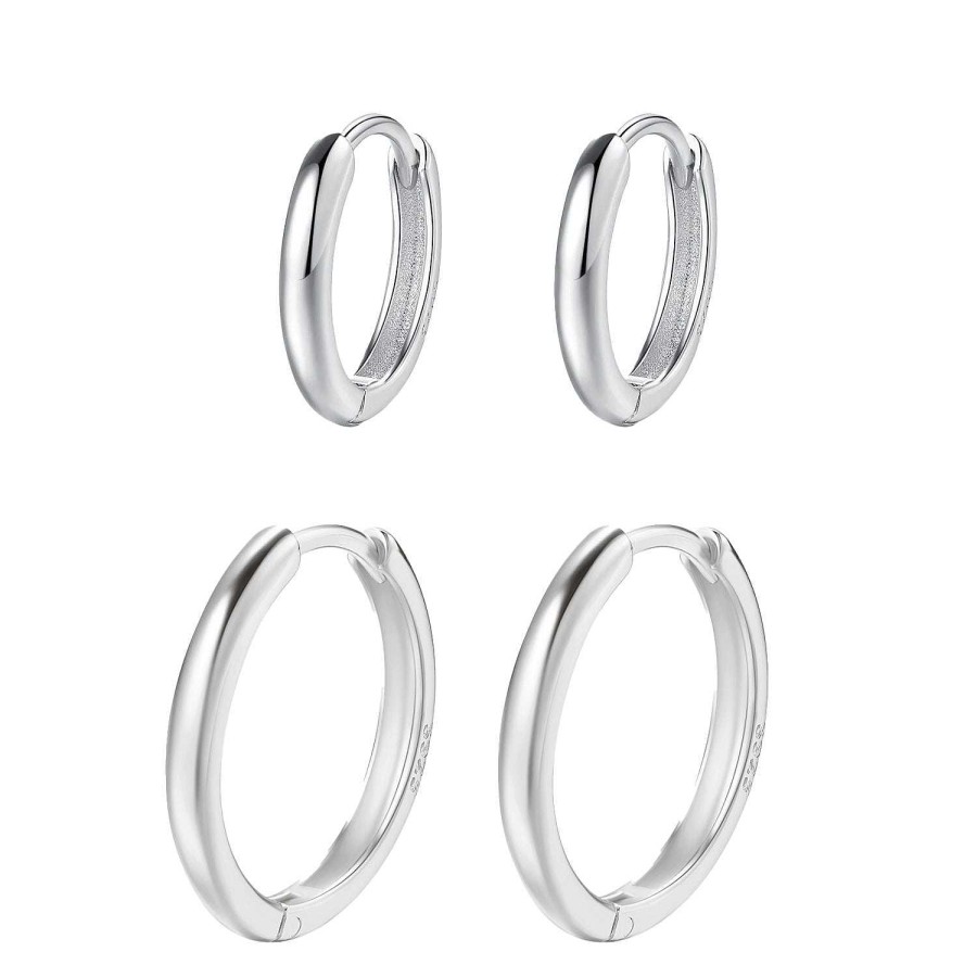 Ohrringe Hey Happiness | Anmut Ohrringe Set Aus Sterlingsilber In