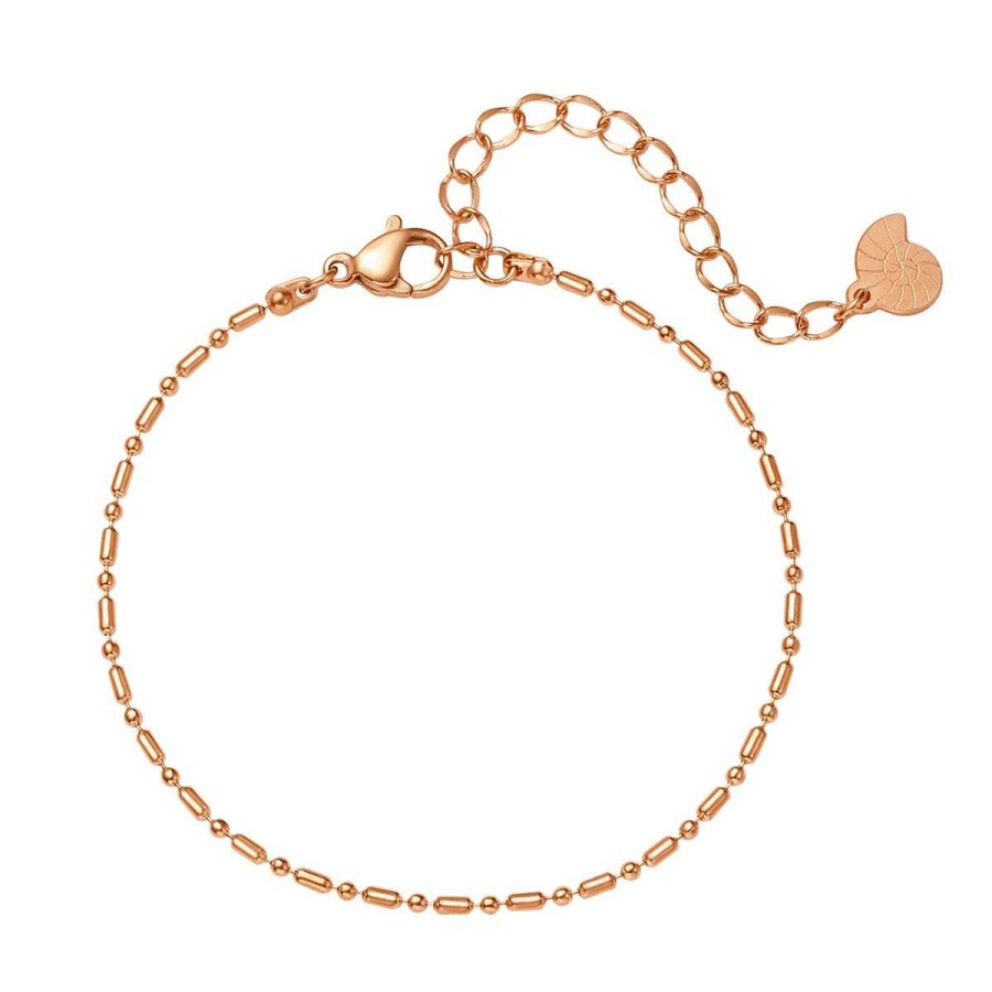 Armb Nder Hey Happiness | Stab Und Kugel Armband In Rosegold Rose Gold