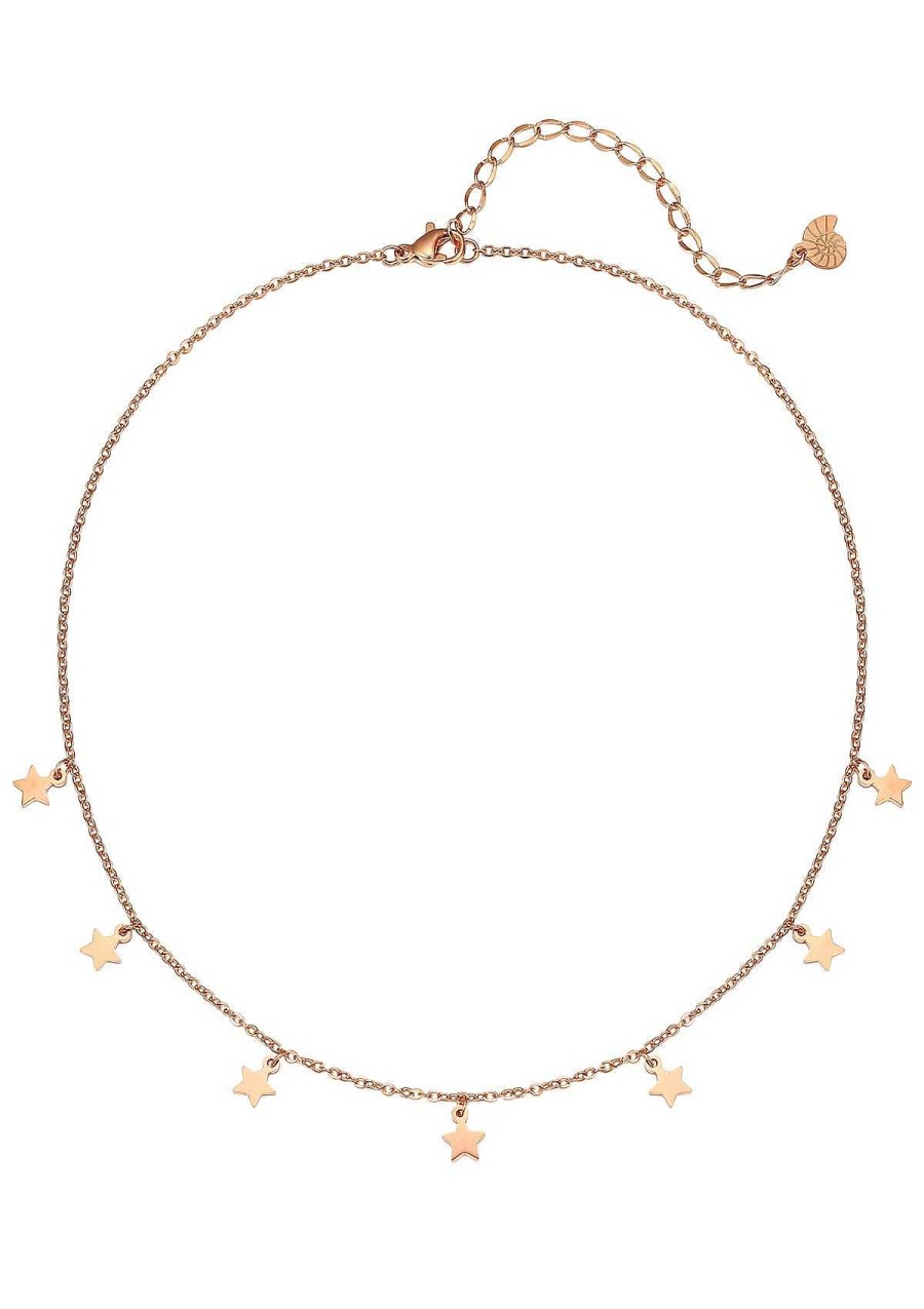 Layering Schmuck Hey Happiness | Multilayer Ketten Set Rosegold Rose Gold