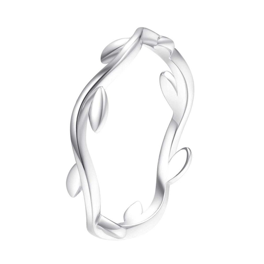 Ringe Hey Happiness | Lorbeer Ring Sterlingsilber Silver