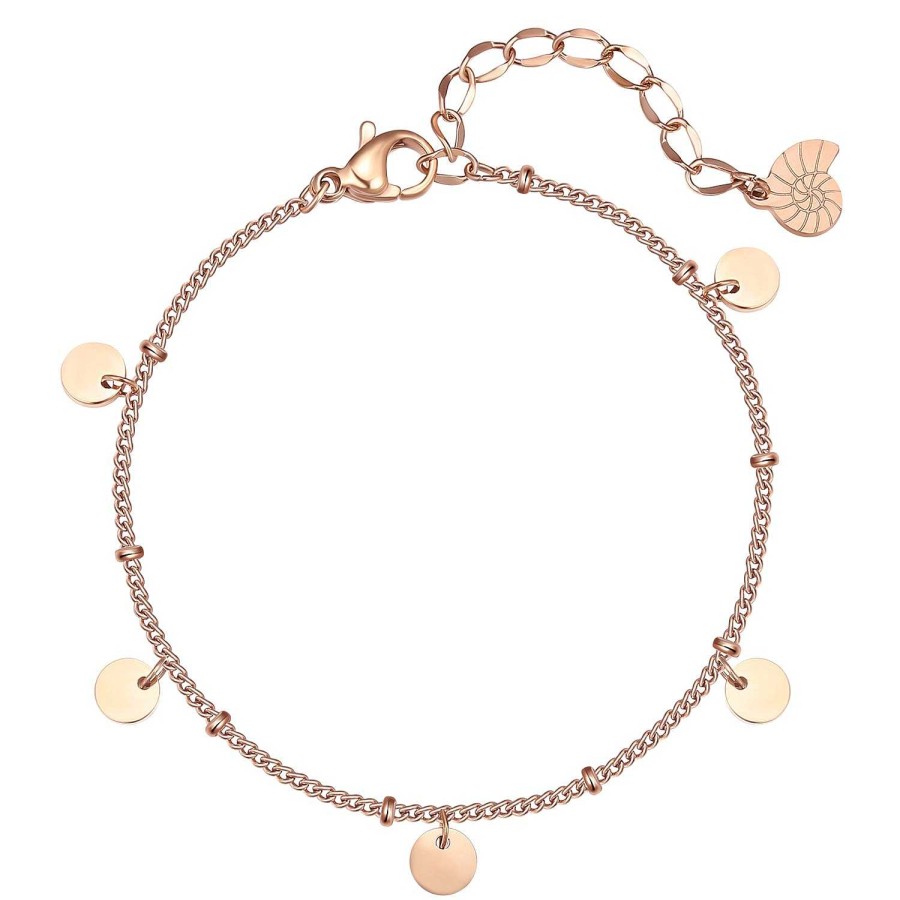 Armb Nder Hey Happiness | Armkette Kreis Rosegold Rose Gold