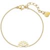 Armb Nder Hey Happiness | Lotus Armband In Farbe Gold