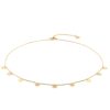 Ketten Hey Happiness | Kette Mit Mehreren Pl Ttchen In Farbe Gold