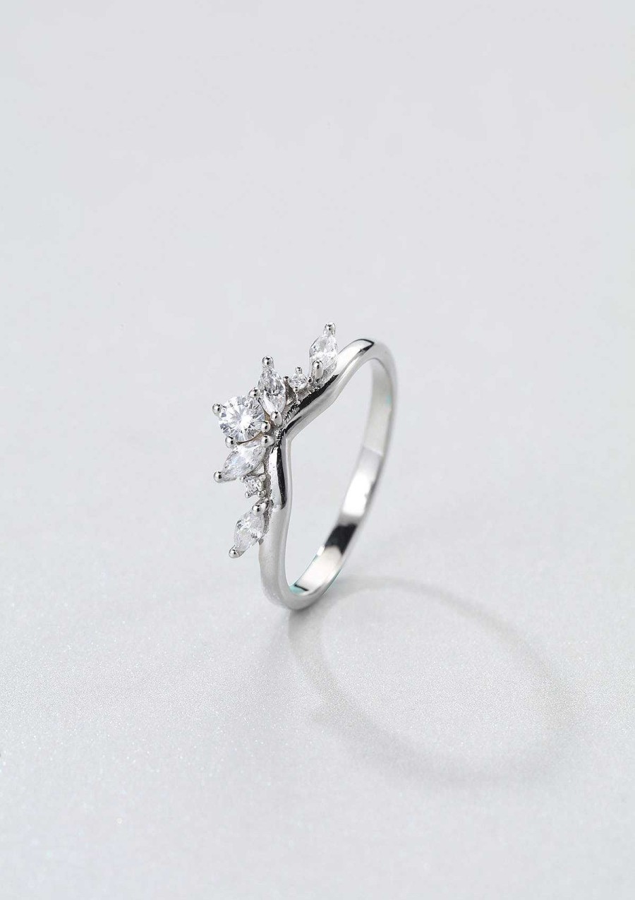 Ringe Hey Happiness | Fireworks Zirkonia Ring Sterlingsilber Silver