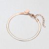 Armb Nder Hey Happiness | Schlangenarmband Rosegold Rose Gold