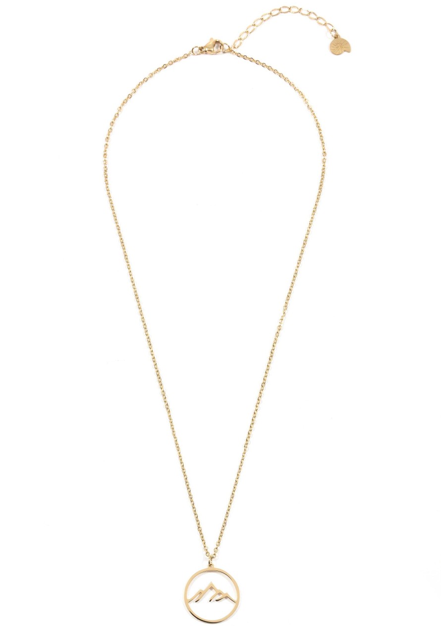 Ketten Hey Happiness | Berg Kette In Farbe Gold