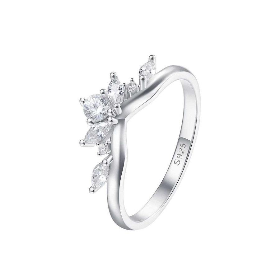 Ringe Hey Happiness | Fireworks Zirkonia Ring Sterlingsilber Silver