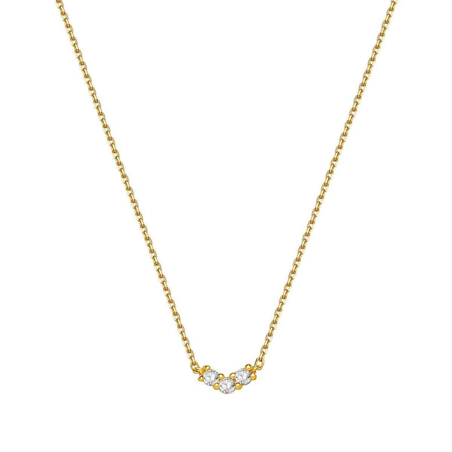 Ketten Hey Happiness | Freude Kette 14K Gold