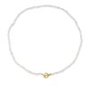 Ketten Hey Happiness | Choker Perlenkette Mit Herz Verschluss Ver Et Gold