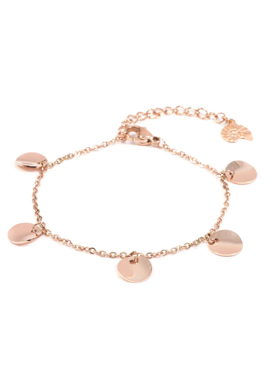 Armb Nder Hey Happiness | Pl Ttchen Armband In Rosegold Rose Gold