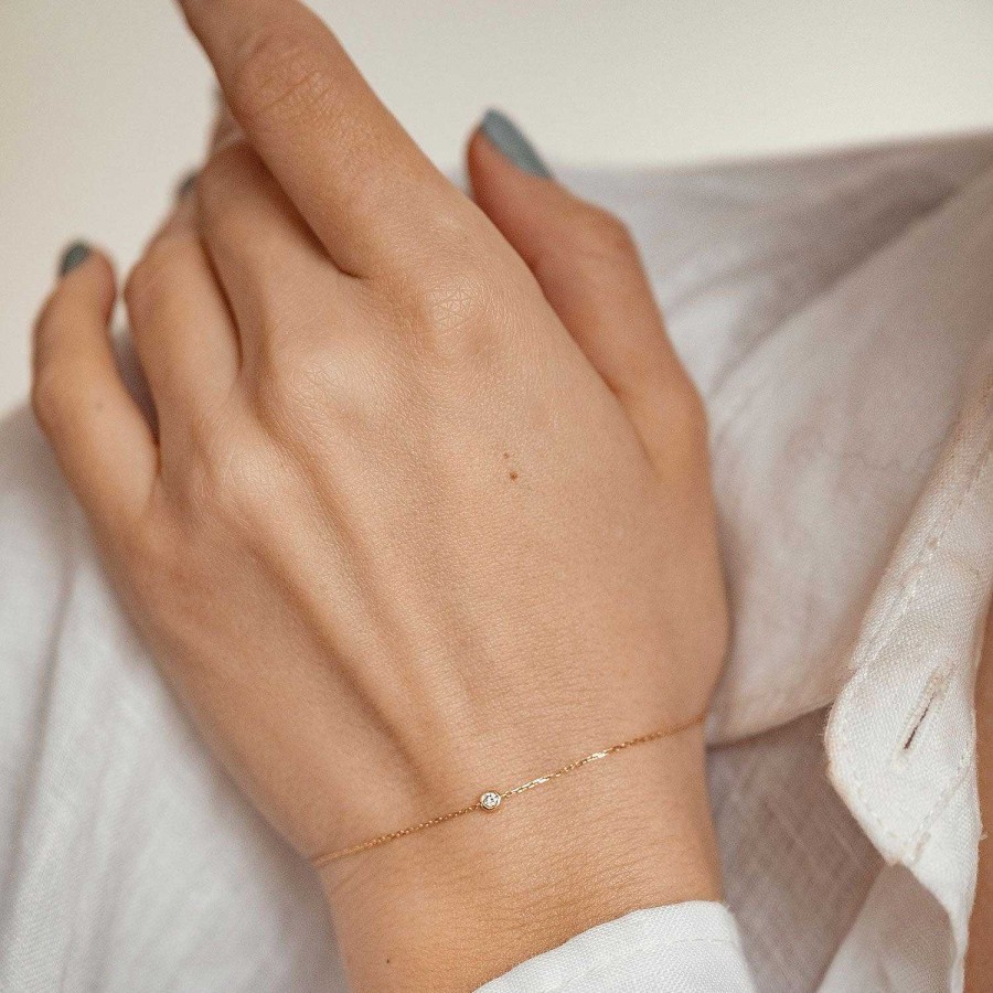 Armb Nder Hey Happiness | Vollendung Armband 14K Gold