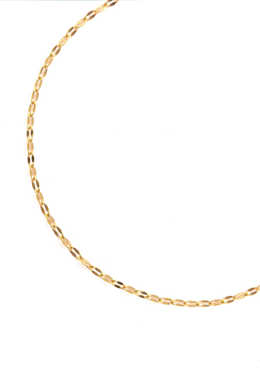 Ketten Hey Happiness | Feine Choker Kette In Gold