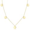 Ketten Hey Happiness | Kette Mit Pl Ttchen „Happiness" In Farbe Gold